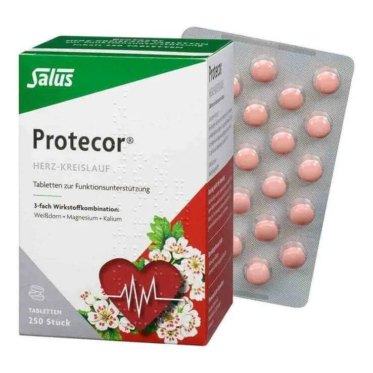 Protecor – comprimate pentru sănătatea sistemului cardiovascular, Salus, 100 buc. Comprimate acoperite Salus Haus — preț și oferte