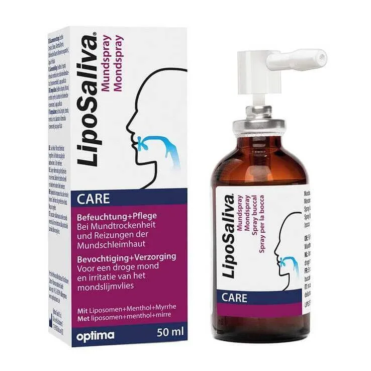 Liposaliva Spray pentru hidratarea cavității bucale, spray de 50 ml — preț și oferte