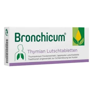 Bronchicum® pastile cu cimbru, 20 de pastile