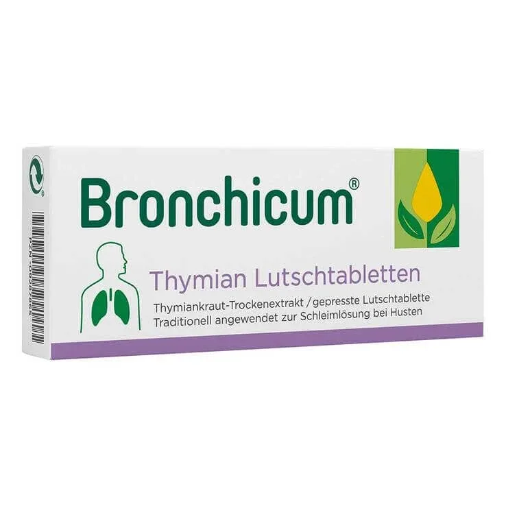 Bronchicum® pastile cu cimbru, 20 de pastile — preț și oferte