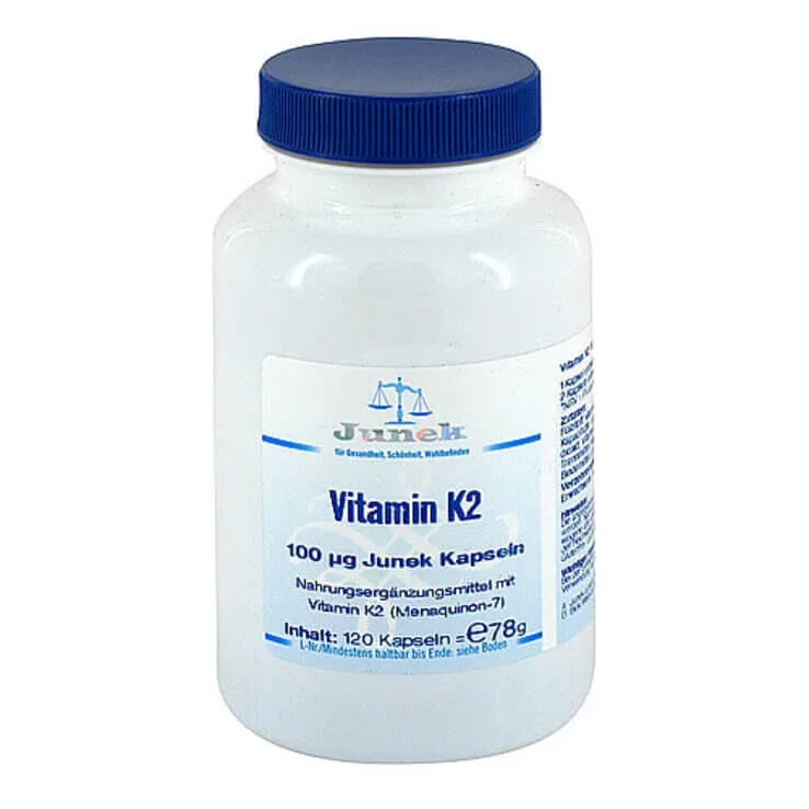 Vitamina K2 100 µg, capsule Junek, 30 de capsule — preț și oferte