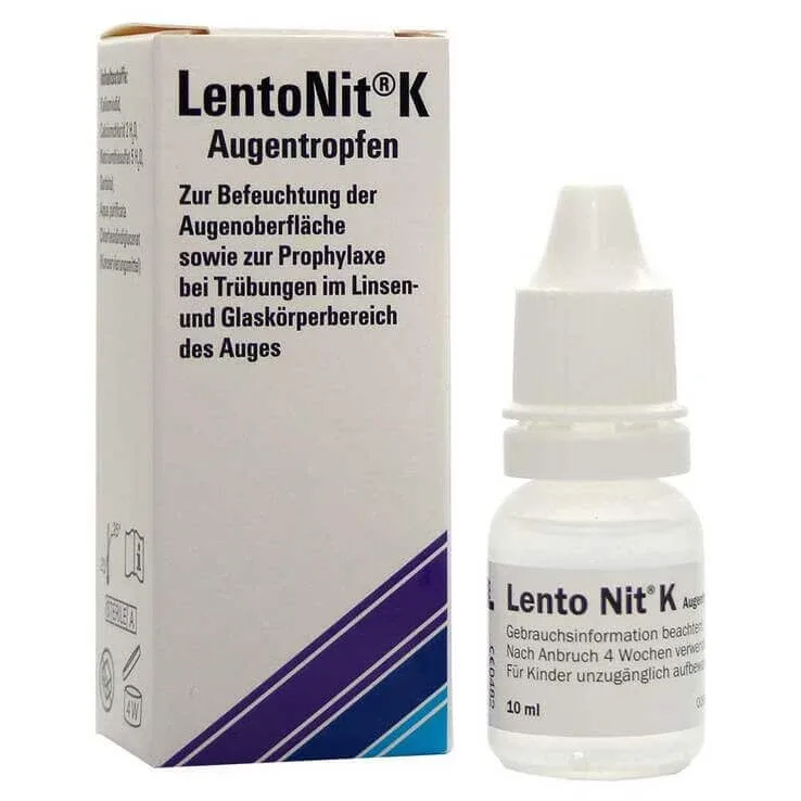 Lento Nit K picături oftalmice, 10 ml picături oftalmice — preț și oferte