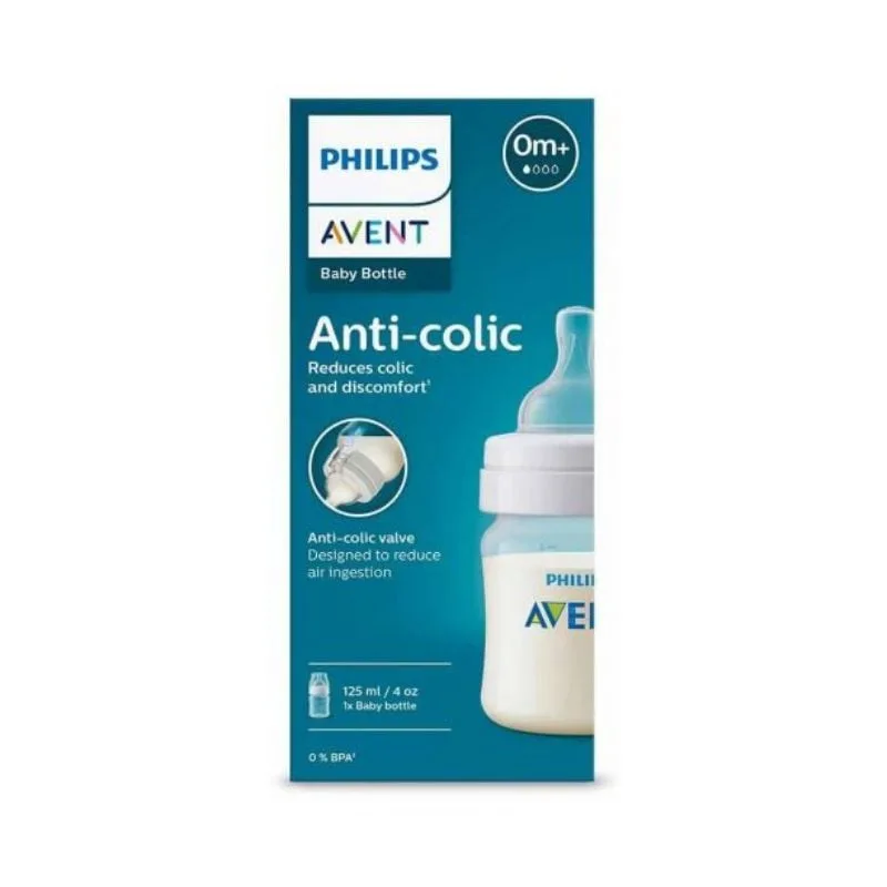 Biberon anticolici, tetina debit 1, 0 luni+, 125 ml, Philips Avent — preț și oferte