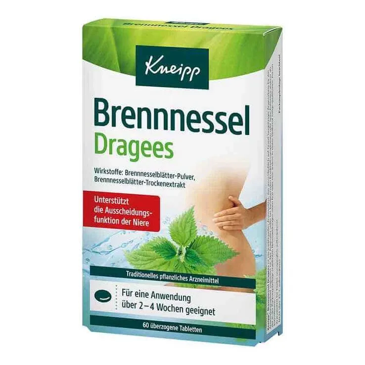 Kneipp Dragée cu urzică, 60 buc. Comprimate acoperite — preț și oferte