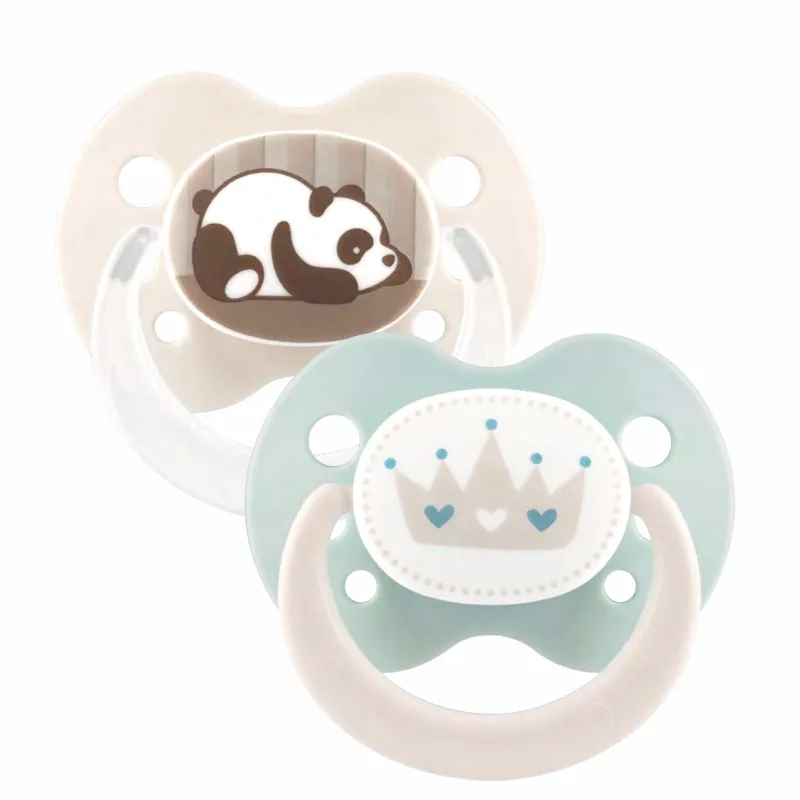 Suzete ortodontice din silicon,decorate, 0-6 luni, 28220, Baby Nova | 2 bucati — preț și oferte