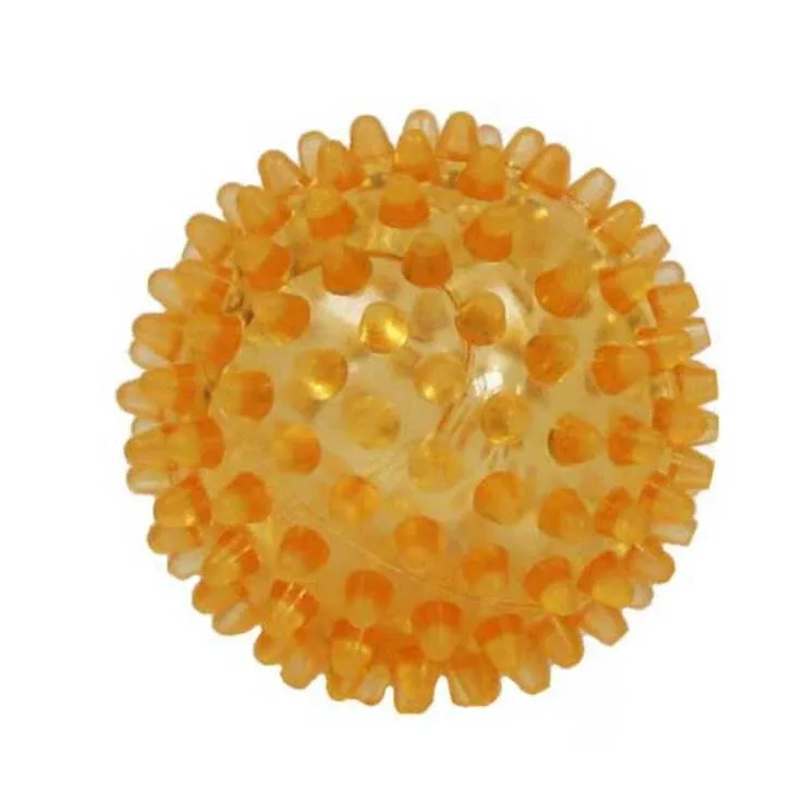 Minge „Igelball” 6 cm, portocalie transparentă, 1 buc. n.v. — preț și oferte