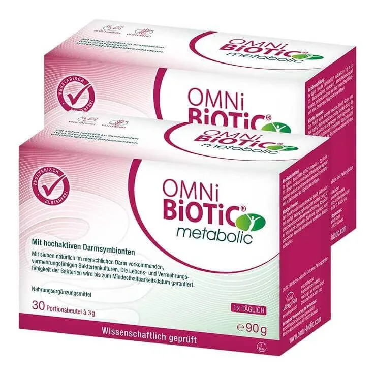 Pungă Omni Biotic metabolic, 2 x 90 g pulbere Institut AllergoSan — preț și oferte