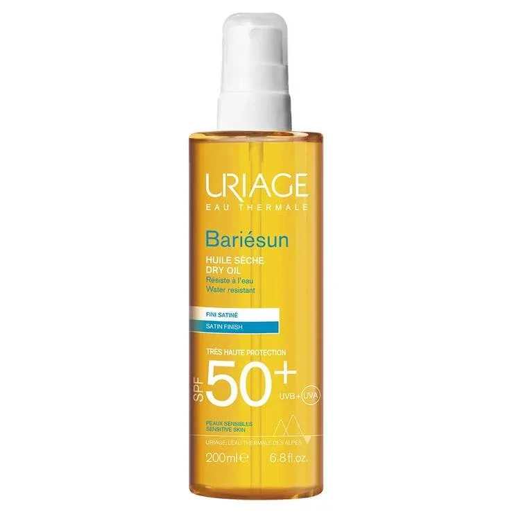 Uriage Bariesun Ulei uscat cu pompă-spray SPF 50+, spray de 200 ml — preț și oferte