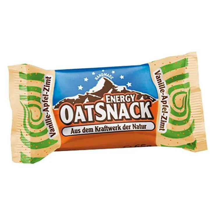 Oatsnack Energy Vanilie, Măr, Scorțișoară, 65 g fără adaos de zahăr — preț și oferte