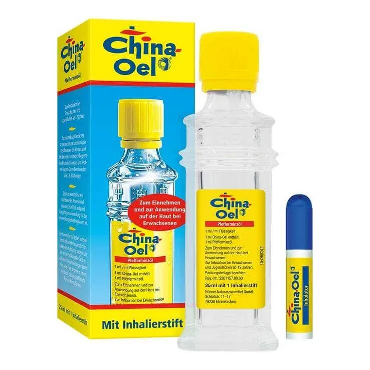 Ulei chinezesc cu inhalator, 25 ml ulei esențial — preț și oferte