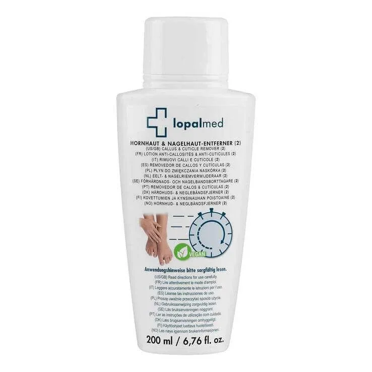 Lopalmed Loțiune pentru îndepărtarea pielițelor și a calusurilor, 200 ml loțiune — preț și oferte