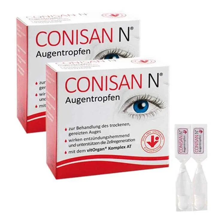 Conisan N picături oftalmice, 2x20x0,5 ml picături oftalmice — preț și oferte