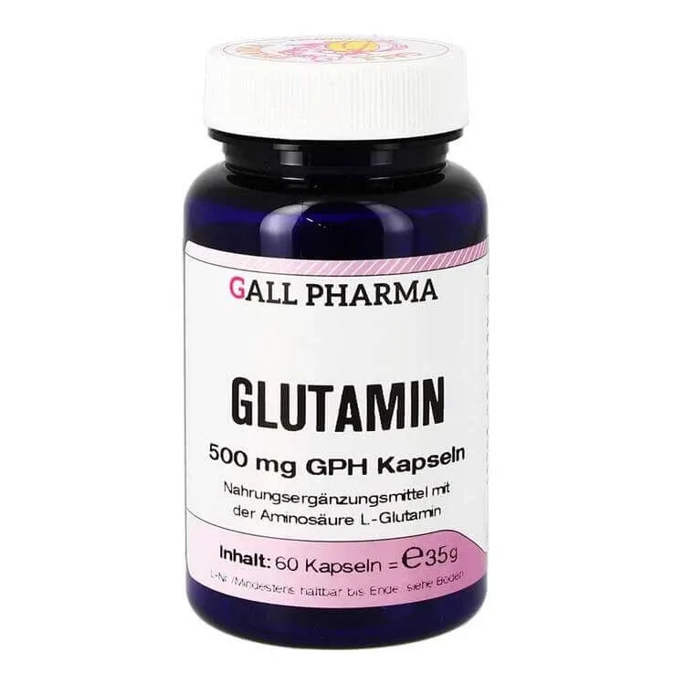 Capsule de glutamină 500 mg GPH, 60 de capsule — preț și oferte