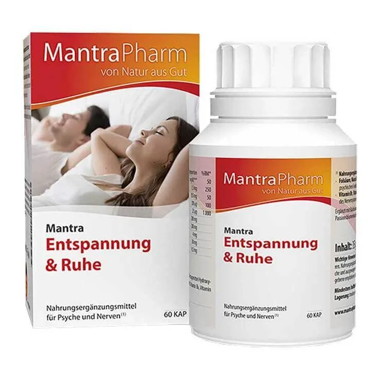 Mantra Relaxare & Liniște, capsule, 60 de capsule — preț și oferte