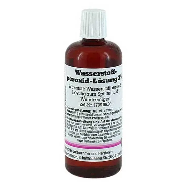 Soluție de peroxid de hidrogen 3%, 100 ml soluție — preț și oferte