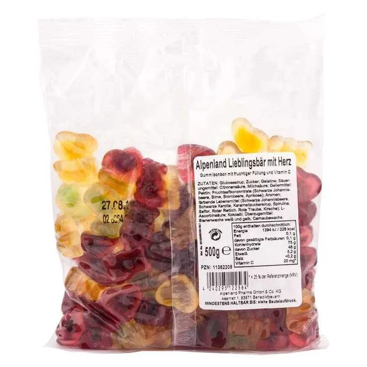 Ursuleții preferați Alpenland, pungă de 150 g — preț și oferte