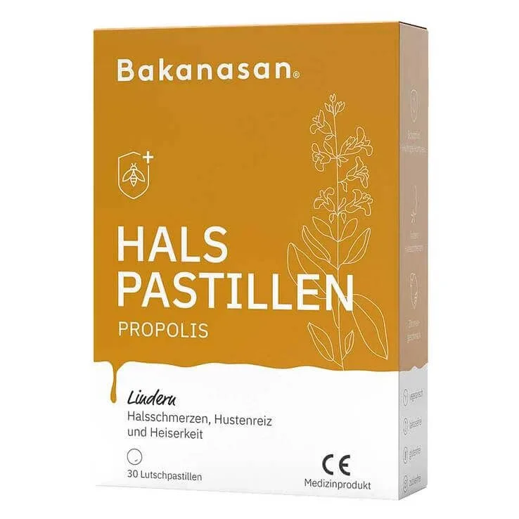 Pastile pentru gât Bakanasan cu propolis, 30 de pastile — preț și oferte