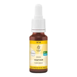 Esenta florală Bach nr. 14 Heather Bio, 20 ml n.v.