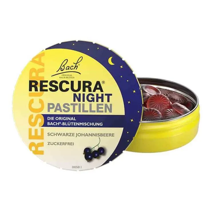 Pastile Bachblüten Original Rescura Night cu coacăze negre, 50 g pastile — preț și oferte