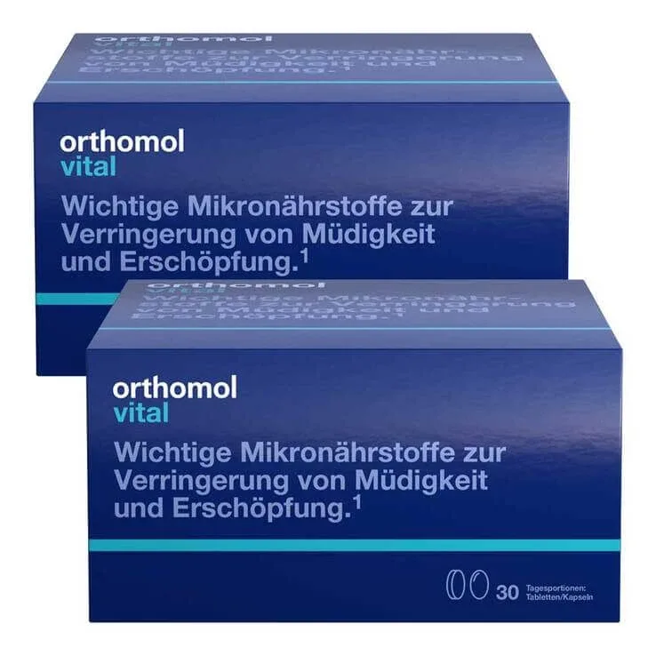 Orthomol Vital comprimate / capsule, pachet combinat, 2x30 bucăți — preț și oferte