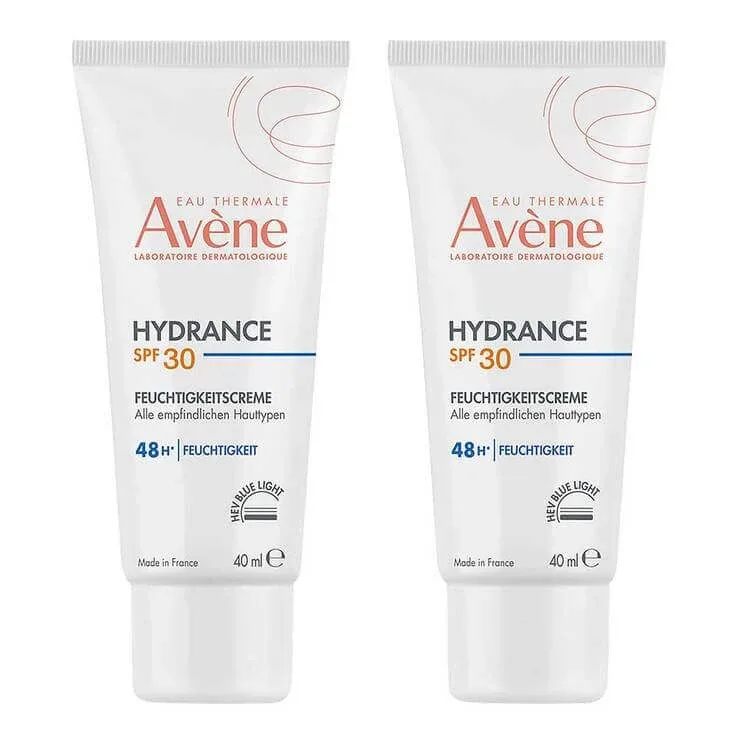 Avene Hydrance Cremă hidratantă SPF 30, 2x40 ml cremă — preț și oferte