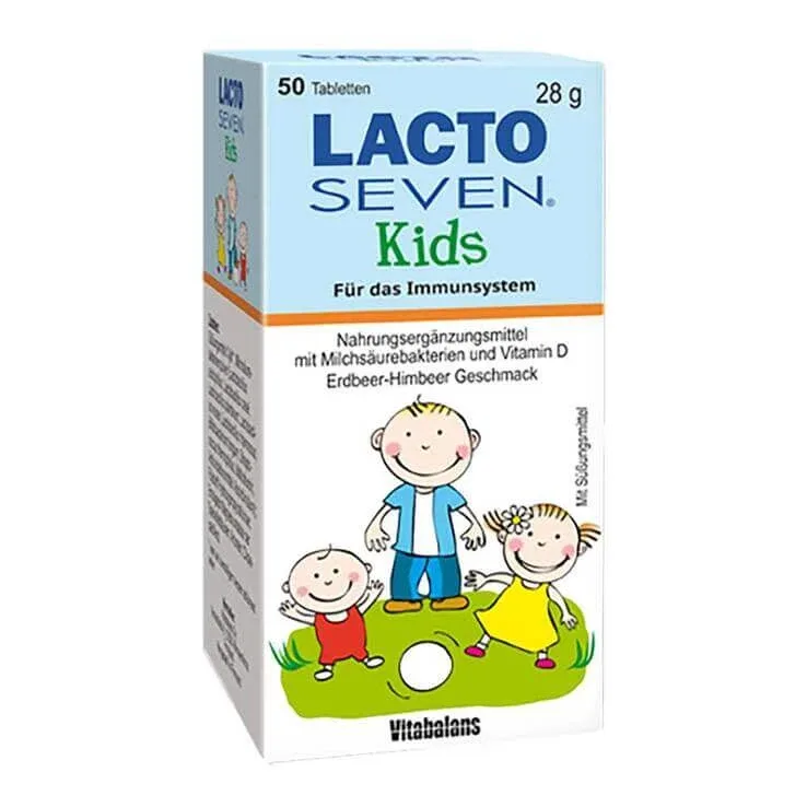 Lacto Seven Kids, comprimate, 20 de comprimate — preț și oferte