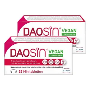 Comprimate vegane Daosin, 4 x 25 comprimate