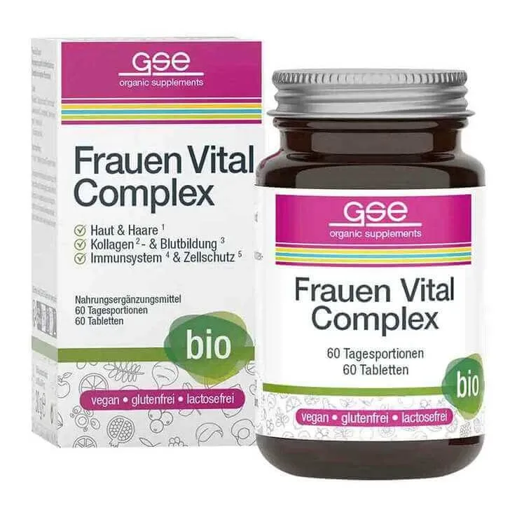 Comprimate „Frauen Vital Complex Bio”, 60 de comprimate — preț și oferte