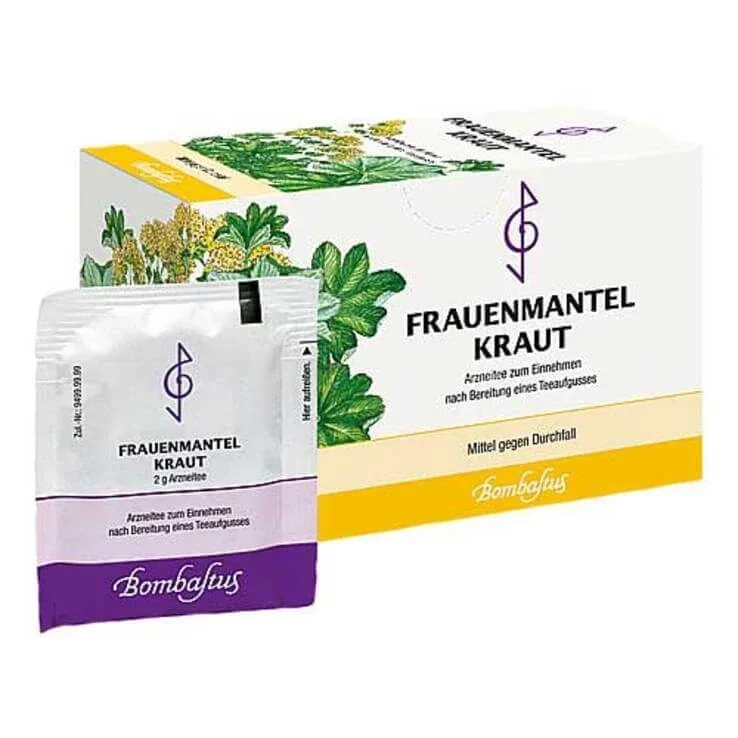 Ceai Bombastus din alchemilla, pliculețe filtrante, 20 pliculețe filtrante a câte 2 g fiecare — preț și oferte