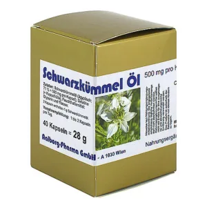 Capsule cu ulei de chimen negru, 40 de capsule