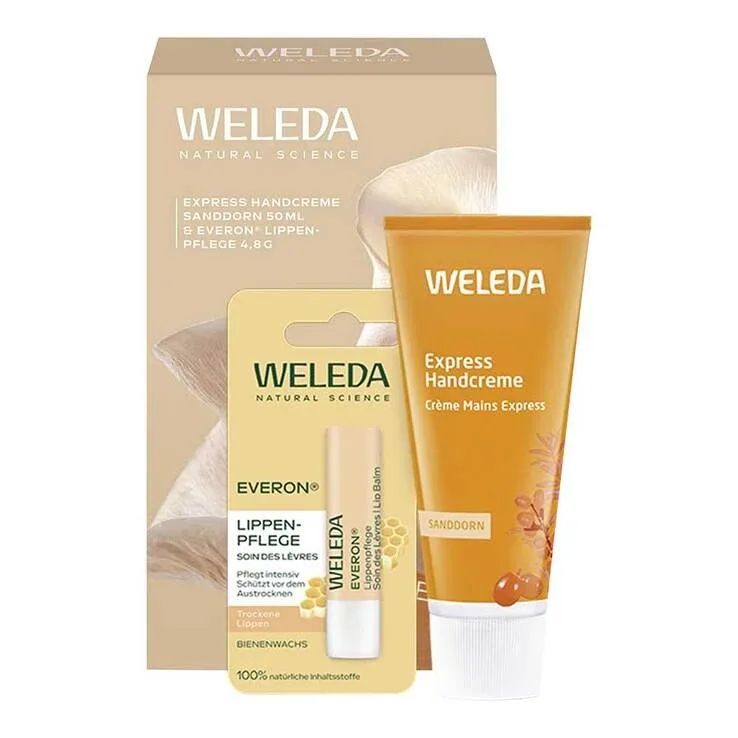 Set cadou Weleda: Cremă de mâini Express & Everon, 1 buc. n.v. — preț și oferte