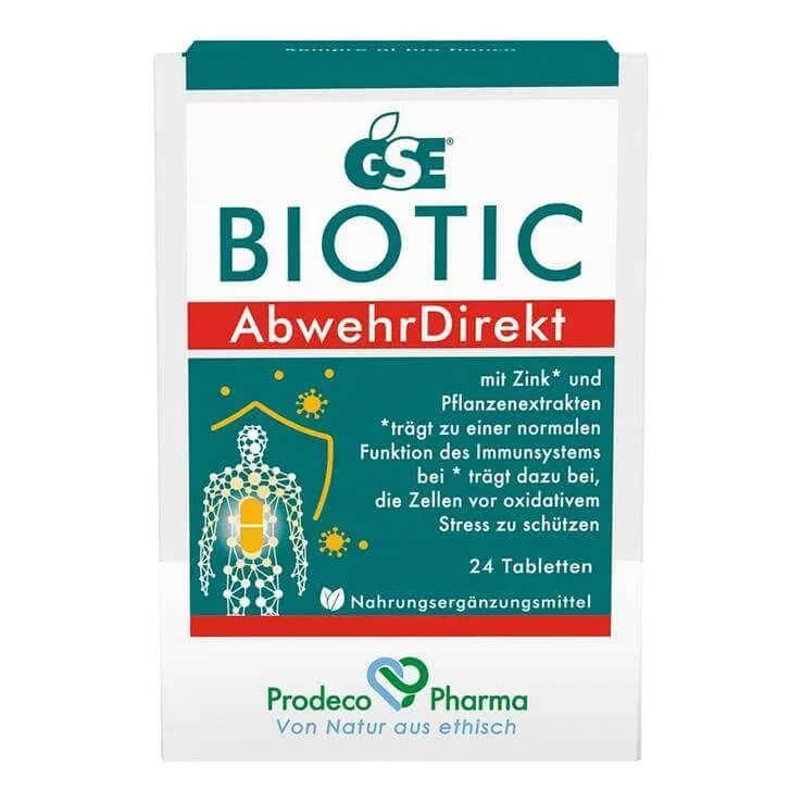 Gse Biotic Abwehrdirekt, comprimate, 24 de comprimate — preț și oferte