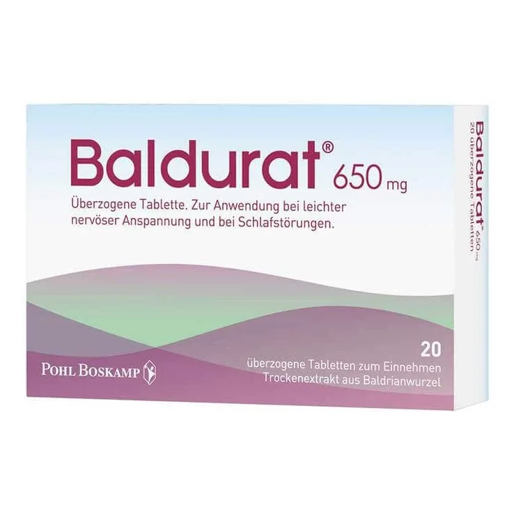 Comprimate filmate Baldurat, 20 de comprimate filmate — preț și oferte