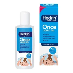 Hedrin Once Gel lichid, 100 ml gel