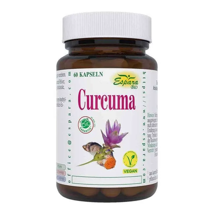 Capsule de curcuma ecologică, 60 de capsule — preț și oferte