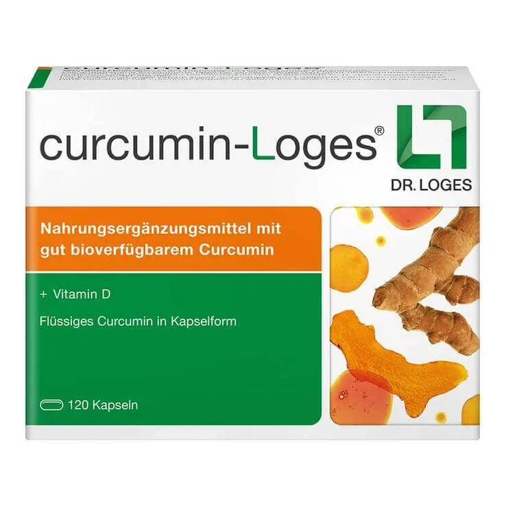 Capsule Curcumin-loges, 2 x 120 capsule — preț și oferte