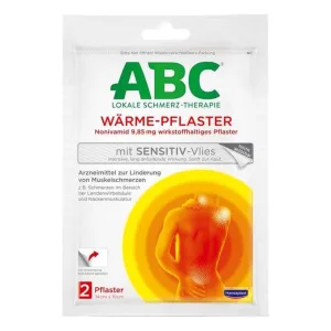 ABC Plasturi termici „sensitive-Vlies” Hansaplast med, 2 plasturi