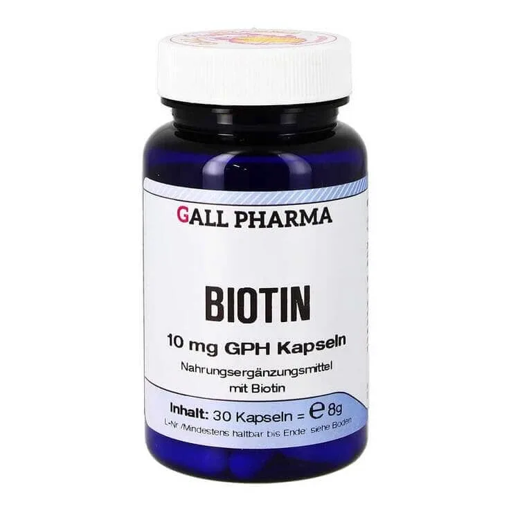 Capsule de biotină 10 mg GPH, 180 de capsule — preț și oferte