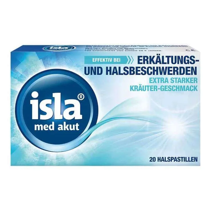 Pastile isla® med akut, 20 de pastile — preț și oferte