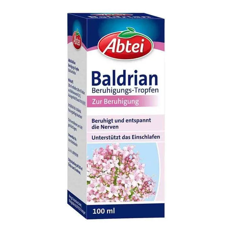 Abtei Baldrian – Picături calmante, 100 ml picături — preț și oferte