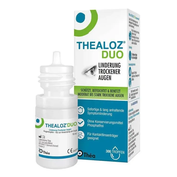 Thealoz® Duo picături oftalmice, 10 ml picături oftalmice — preț și oferte