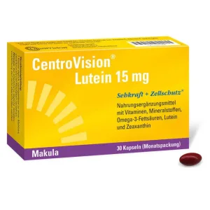Centrovision Luteină 15 mg capsule, 2 x 90 capsule