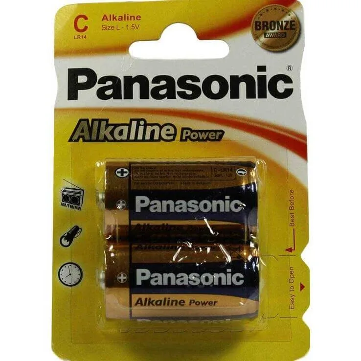 Baterii Baby LR 14 AP alcaline, 2 buc. n.v. — preț și oferte