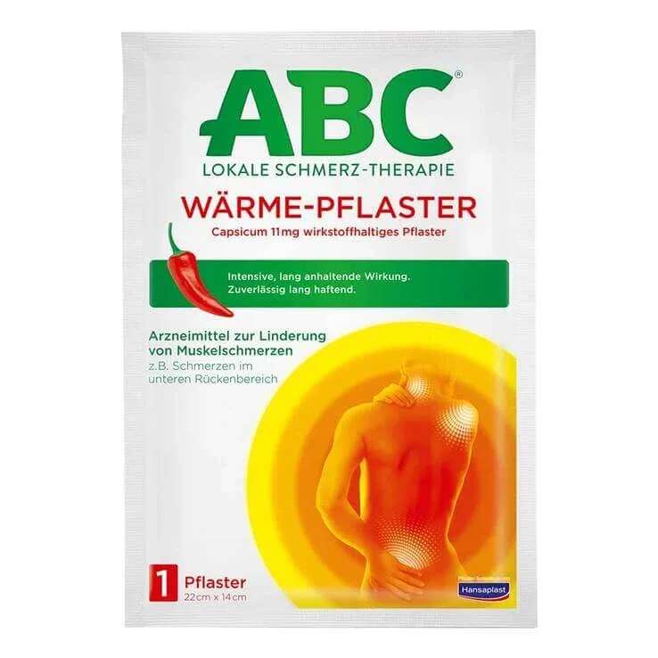 ABC Plasturi termici cu capsicum, 2 plasturi — preț și oferte