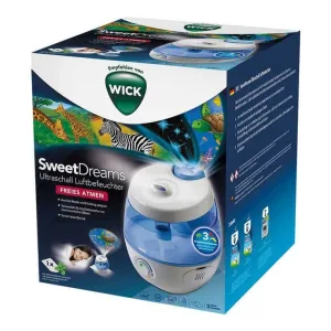 Umidificator cu ultrasunete WICK SweetDreams 2-în-1 cu proiecție luminoasă, 1 buc. n.v.