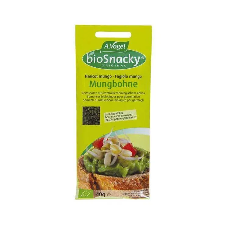 Biosnacky Semințe de muguri de fasole mung, 40 g n.v. — preț și oferte