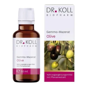 Macerat gemmofit de măslin Dr. Koll Olea europaea, picături, 50 ml picături