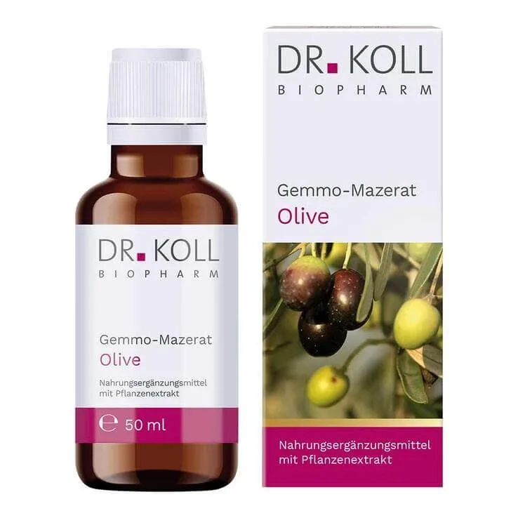 Macerat gemmofit de măslin Dr. Koll Olea europaea, picături, 50 ml picături — preț și oferte
