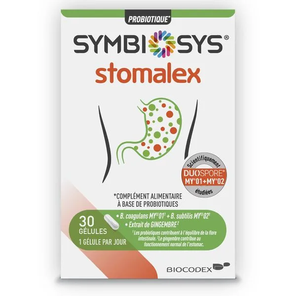Symbiosys Stomalex, Biocodex | 30 capsule — preț și oferte