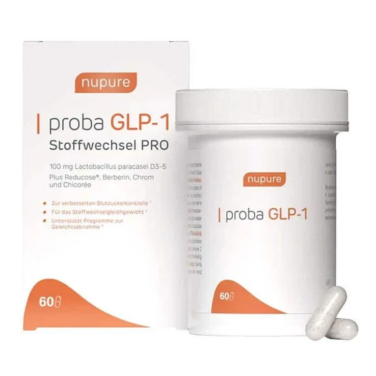 Nupure proba Glp-1 Metabolism Pro, capsule enterice, 2x60 capsule enterice — preț și oferte